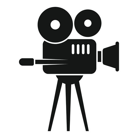 Old Movie Camera Filming Cinema Video Symbol Vector Image, 50% OFF