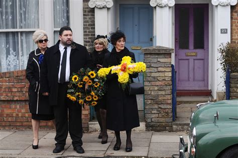 Eastenders: Cyber Sq Blog: Heather's Funeral: New Pics