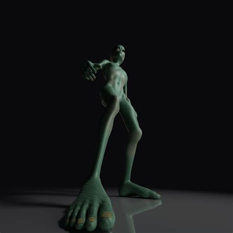 Realistic Alien 3D - TurboSquid 2066793