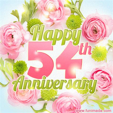 Happy 54th Anniversary GIFs | Funimada.com