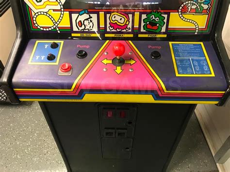 1982 Atari Dig Dug Upright Arcade Machine - SCV Games