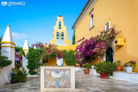 Paleokastritsa Monastery in Corfu, Greece | Greeka