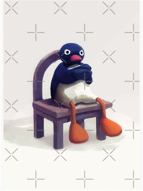 "Angry Pingu" Poster for Sale by Mashz | Redbubble