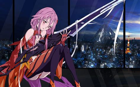 Inori Yuzuriha HD Wallpaper from Guilty Crown