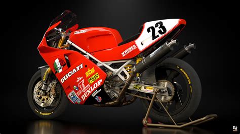 Ducati 888 Superbike :: Behance