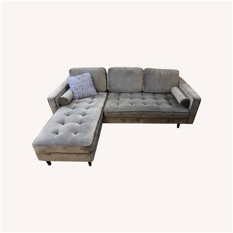 AllModern Reversible Sectional Sofa - AptDeco