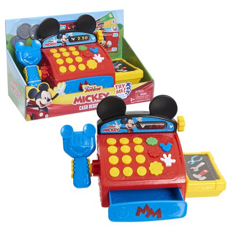 Mickey Mouse Clubhouse Play Cash Register, Ages 3 + - Walmart.com ...