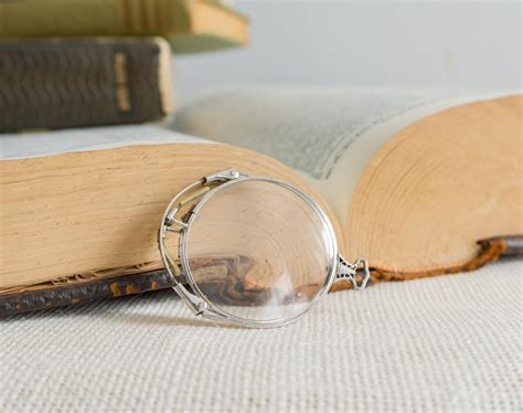 Antique Reading Glasses, 1/10 12K, Vintage Lorgnettes, Antique Pince ...