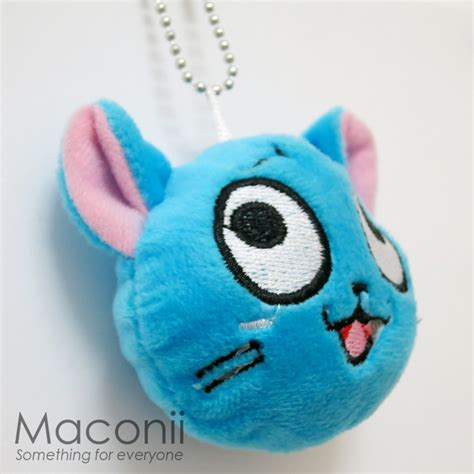 Fairy Tail Happy Plush Keyring