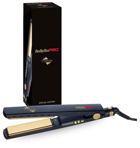 BaByliss Pro Flat Iron Titanium Black | BellAffair.com