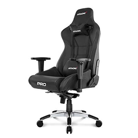 AKRacing Masters Series Pro Luxury XL Gaming Chair, BLACK