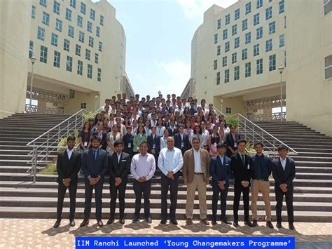 IIM Ranchi Launches ‘Young Changemakers Programme’ as a Strategic ...