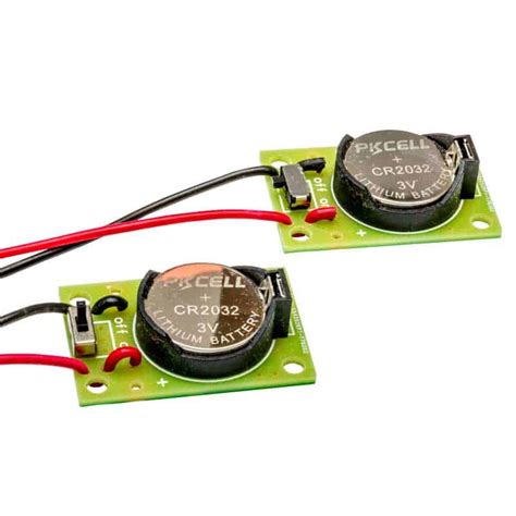 CR2032 Battery Holder Board