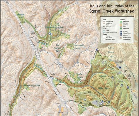 Park Map & Hiking Guide | Friends of Joaquin Miller Park