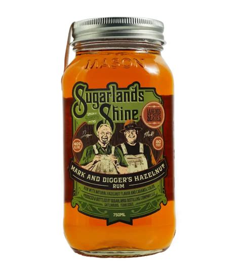 Sugarlands Mark & Digger's Hazelnut Rum Moonshine | The Barrel Tap