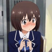 Mizuki Usami Shy GIF - MizukiUsami Shy Nervous GIFs | Anime expressions ...