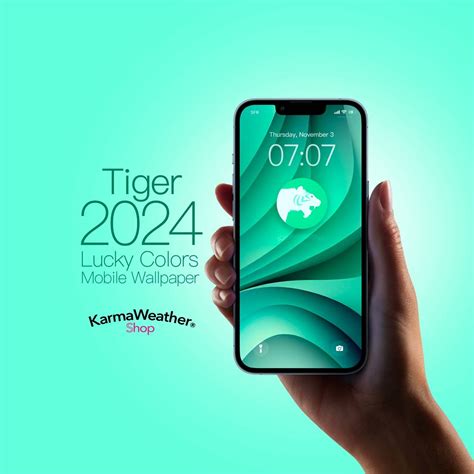 Feng Shui Tiger Zodiac 2024 Lucky Color Smartphone Wallpaper | Propel Your Prosperity ...