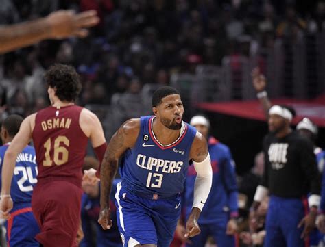 NBA: Paul George, Clippers end Cavaliers' winning streak | Inquirer Sports