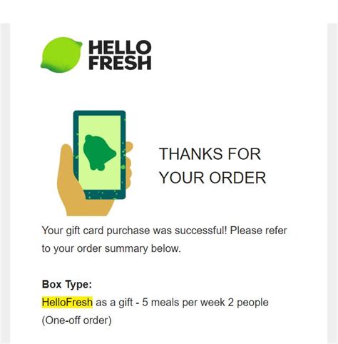 HelloFresh Gift Card Disappointment – Mummy To Twins Plus One