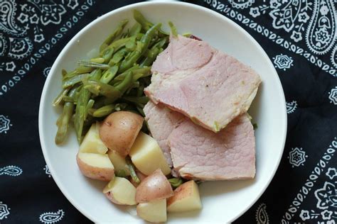 Slow Cooker Ham Dinner - 5 Dinners In 1 Hour