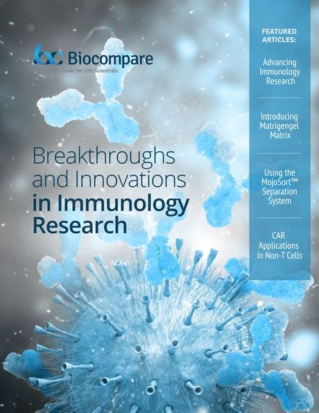 eBook: Breakthroughs and Innovations in Immunology Research