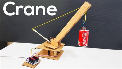 How to Make Remote Control CRANE from Cardboard DIY - YouTube