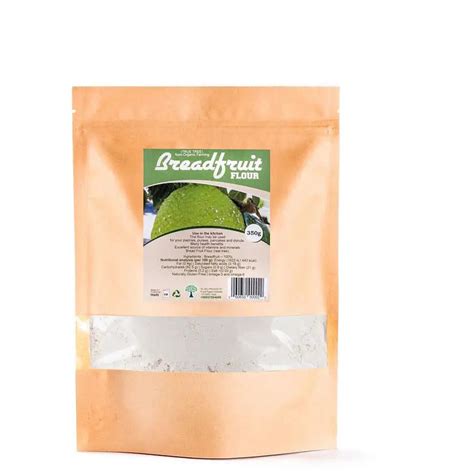 Organic BreadFruit Flour - 350 g- 100% Gluten Free – Zest Of Moringa