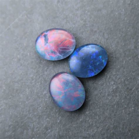 Opal Triplet Cabochons - Buy Opal Cabochons Online - UK Jewellers Shop