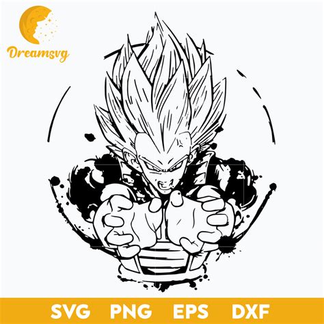 Vegeta Svg, Skill Vegeta Svg, Dragon Ball Svg, Anime Svg, png, eps, dx