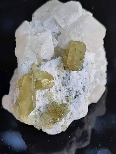 Natural Rare Sphene Crystal Specimen Unique Sphene on Matrix | Etsy