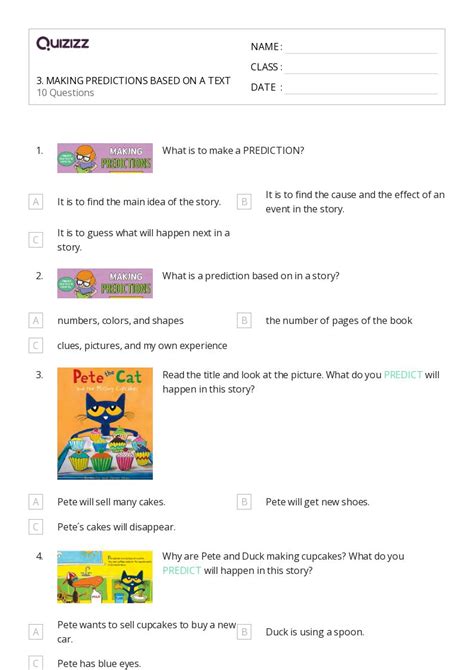 50+ Making Predictions worksheets for 3rd Grade on Quizizz | Free ...