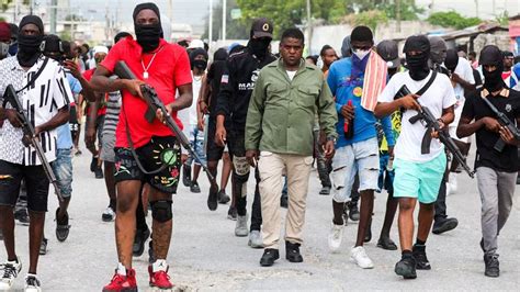 Haitian gangs call for armed overthrow of PM Henry as chaos escalates