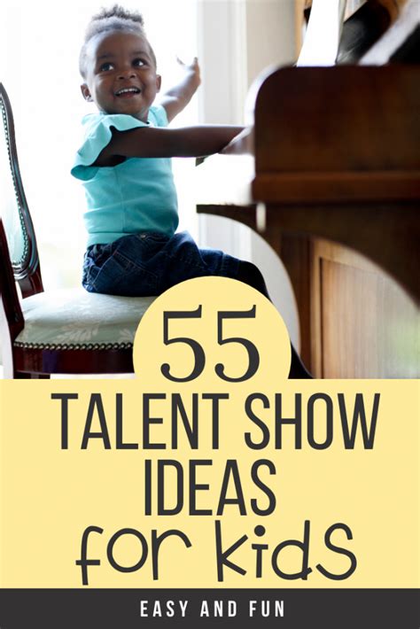 55 Talent Show Ideas For Kids - Creative Acts That Are Fun To Watch