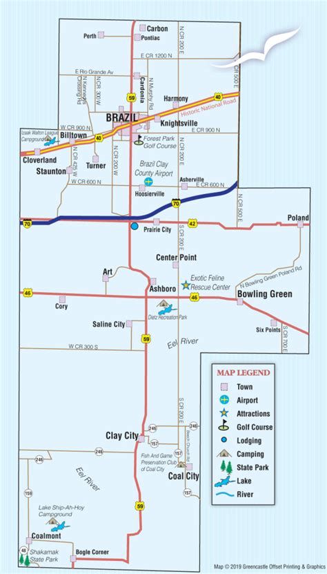 CLAY COUNTY, INDIANA - MAP - EXPLORE CLAY COUNTY - BRAZIL INDIANA ...