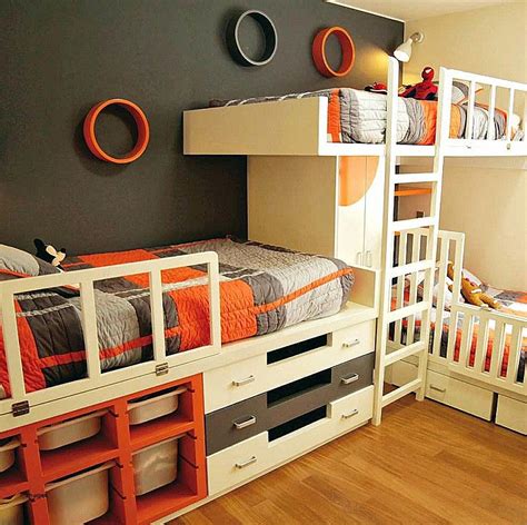 Image result for staggered bunk beds | Bunk bed plans, Bunk bed designs, Triple bunk beds plans