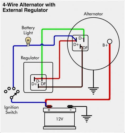 Ford Alternator Wiring Diagram External Regulator 46++ Images Result | Eragram