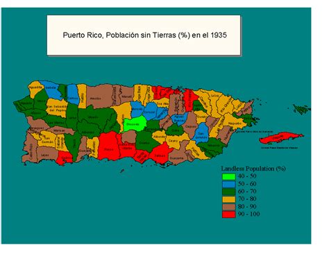 Mapa De Puerto Rico Con Sus Pueblos Carreteras