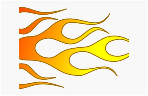 Flame Clipart Hot Rod - Hot Rod Flames Clip Art, HD Png Download ...