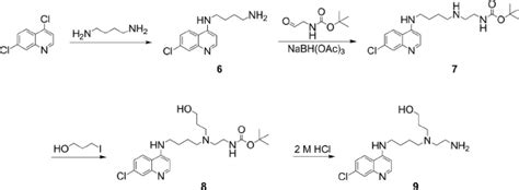 Synthesis of compounds 6 to 9. NaBH(OAc) 3 , sodium triacetoxyborohydride. | Download Scientific ...