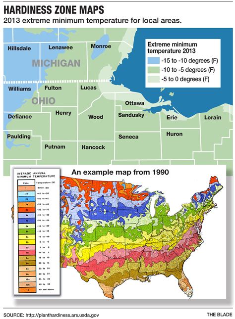 Revised USDA hardiness zone maps affect those planting in NW Ohio, SE Mich. - The Blade