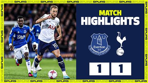 Everton 1-1 Spurs | PREMIER LEAGUE HIGHLIGHTS - YouTube