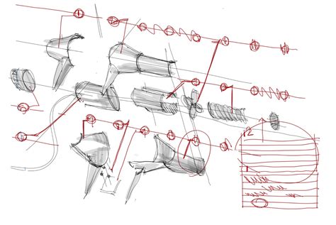 ID render: How to start an exploded view drawing