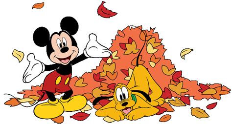 Disney Autumn/Fall Season Clip Art | Disney Clip Art Galore | Disney thanksgiving, Disney ...