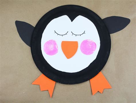 Paper Plate Penguin Craft | Paper plate penguin, Paper plate crafts, Penguin craft