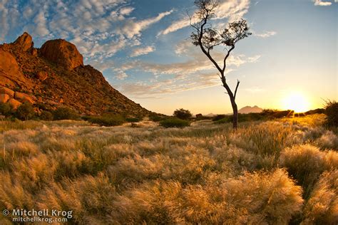 Photo / Sunset at Spitzkoppe - Namibia / Landscape Photography