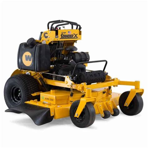 Wright Mowers Stand-On Commercial Mowers Floating Deck Stander X | WPE ...