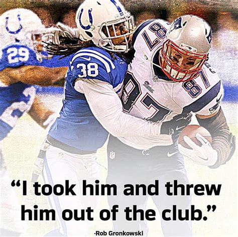 Colts Sergio Brown Says He Put Straps on GRONK After Being Blocked into Cam - BlackSportsOnline