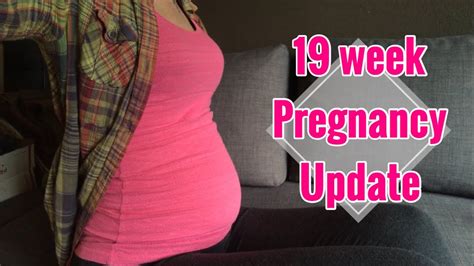 19 week pregnancy update / lots of baby movement - YouTube