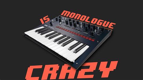 Korg Monologue is crazy! - YouTube