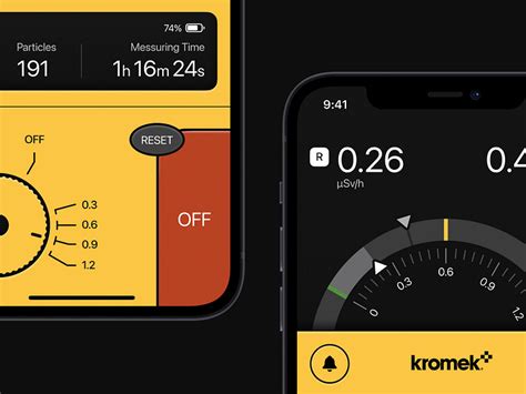 Radiation Dosimeter by Yevhen Yurchuk on Dribbble